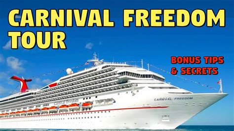 Carnival magic getaway with freedom in 2023